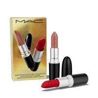 MAC - Bộ son môi Star Status Lipstick Best-Sellers Duo (707 Ruby Woo - 540 Thanks It's Mac)