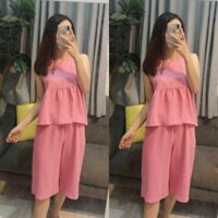 Mặc nhà bộ thô set lửng đồ mặc nhà