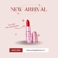 MAC - Son thỏi lì Matte Lipstick Valentine's Day Collection (Lady Danger)