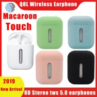 Macaroom Q8L Bluetooth 5.0 TWS Earbud Touch Control Headphone Pop-up 8D Stereo Wireless Earphone