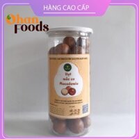 MACCA DAKLAK (Mắc Ca) Nứt Vỏ Tự Nhiên Cam Kết Chất Lượng, Macca Sấy Lạnh Nguyên Vỏ Cho Bà Bầu 450 gram