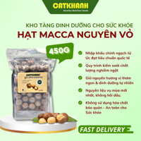 Macca Nguyên Hạt Nứt Vỏ Cát Khánh Macadamia Nuts Úc Túi 500g Hạt Dinh Dưỡng, Đồ Ăn Vặt, Quà Tặng
