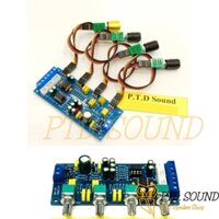Mạch âm sắc HIFI Chiết áp rời Pre Amp NE 5532 - DC 12v . DIY loa di động, loa xách tay, rề cực hay từ PTD Sound