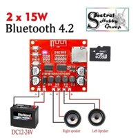 Mạch âm thanh XH-A233 2x 15W MP3 Bluetooth 4.2 DC12-24V Amplifier Board Dual Channel