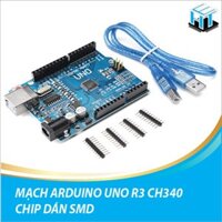 MẠCH ARDUINO UNO R3 CH340 - Chíp SMD dán có kèm cáp
