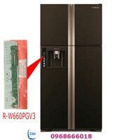 Mạch bàn phím tủ lạnh hitachi model R-W660PGV3