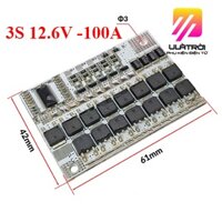 Mạch bảo vệ pin 3S 12.6V 100A PIN 3.7V