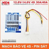 Mạch bảo vệ pin 4S 30A 12.8V – pin sắt 3.2V cân bằng