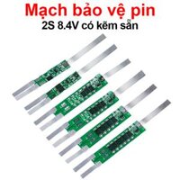 Mạch bảo vệ pin Lithium 2S 7.4V có kẽm hàn sẵn