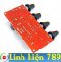 Mạch chỉnh âm sắc 12V đơn V6 nguồn vào 12-24VDC