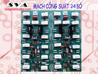 MẠCH CÔNG SUẤT 24 SÒ AMPLI CÔNG SUẤT LỚN (nhôm đen)