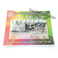 Mạch công suất 8 sò liền nguồn đa năng ( 800W )