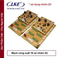 mạch công suất ampli 16 Sò LKE