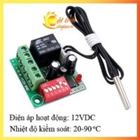 Mạch công tắc cảm biến nhiệt độ 12VDC XH-W1701
