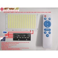 MẠCH + ĐIỀU KHIỂN + CHIP LED 100W LẮP CHO ĐÈN PHA 100W NĂNG LƯỢNG MẶT TRỜI