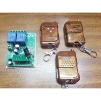 Mạch điều khiển đảo chiều động cơ 12V với 03 tay khiển