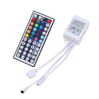 Mạch Điều Khiển LED 5050  3528 RGB 12V Kèm Remote 44 Phím - Mạch 2 đầu