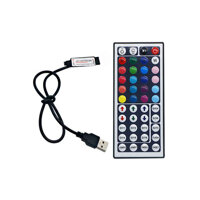 Mạch Điều Khiển LED 5050  3528 RGB 5V Kèm Remote - 5V Remote 44 nút