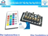 Mạch Điều Khiển LED 7 Mầu Nháy Theo Nhạc RGB-12A