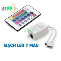 Mạch Điều Khiển Led 7 Màu RGB  - 6A - Có Điều Khiển