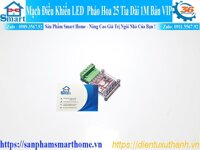 MẠCH ĐIỀU KHIỂN LED PHÁO HOA 25 TIA DÀI 1M BẢN VIP