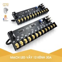 Mạch điều khiển led vẫy 12 kênh công suất 30A V4.4, Mạch điều khiển LED liền dây, led đúc [Hàng chính hãng OneLed]