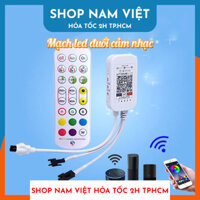 Mạch Điều Khiển RF Cho Led Đuổi WS2812, WS2811, 1903, Kèm Remote (có mạch Bluetooth cảm nhạc)