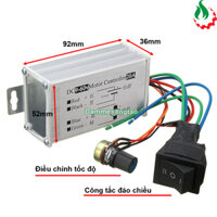 Mạch điều khiển tốc độ động cơ DC 1200W có đảo chiều
