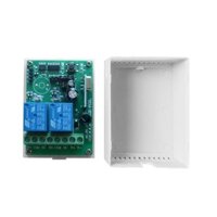 Mạch điều khiển từ xa RF 220V 433MHz 2 RELAY - Có hộp+ remote