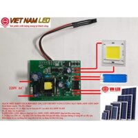 MẠCH + ĐIỀU KHIỂN TỪ XA TÍCH HỢP ĐIỆN 220V, LẮP CHO ĐÈN NĂNG LƯỢNG MẶT TRỜI ,100W-150W-200W