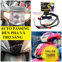 Mạch gắn Auto Passing Tắt đèn pha và Trợ Sáng L4x Bi Cầu Mini Cho xe Yamaha SIRIUS FI VÀ JUPITER FINN