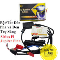 Mạch gắn Passing tắt đèn Sirius Fi - Jupiter Finn Và Đèn L4x Bi Cầu mini