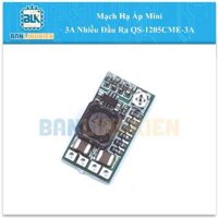 Mạch Hạ Áp Mini 3A Nhiều Đầu Ra QS-1205CME-3A                                               Yêu thích
