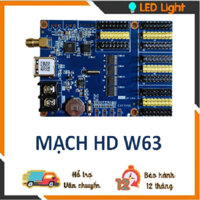 MẠCH HD W63 - Card Wifi điều khiển LED ma trận 1 màu, 3 màu
