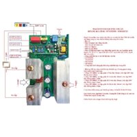 Mạch inverter Sine chuẩn 12v1kw, 24v2kw, 36v3kw, 48v4kw liên tục