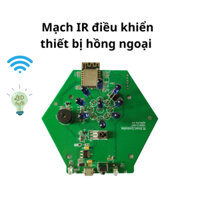 Mạch IR Điều Khiển Thiết Bị Hồng Ngoại Qua Internet (PCB IR IOT FOR DEVELOPER) Dành Cho Các Đội Nhóm Nghiên Cứu Phát Tri