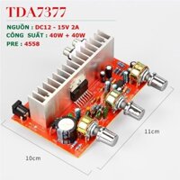 Mạch kcông suất âm thanh sử dụng nguồn 12V, Công suất 50W x 2 - Dùng cho  loa nhà yến,  loa kéo, karaoke, DIY .v.v...