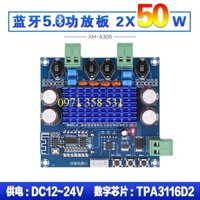 Mạch khuếch đại âm thanh 2.0 50W+50W XH-A308 TPA3116D2 Bluetooth 5.0 DC12-24V