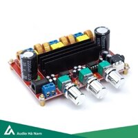 Mạch khuếch đại âm thanh 2.1 công suất 50w*2 + 100w chạy điện 12-24v