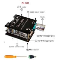 Mạch khuếch đại âm thanh Wuzhi ZK-152,152T, ZK-302, 302T, 502MT ZK-LT21, ZK-LT22, ZK-LT23 bluetooth 5.1 chất lượng cao