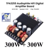 Mạch khuếch đại âm thanh TPA3255 Amplifier HIFI 2.0 channel 300W + 300W DC19-50V