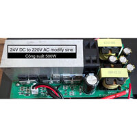Mạch kích điện inverter 24V lên 220V modify sine wave