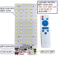 MẠCH LED ĐÈN NĂNG LƯỢNG MẶT TRỜI 60LED CHIP LED 5054