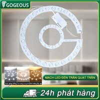 Mạch LED đèn trần, quạt trần đèn thay thế công suất 36w không kèm tụ điều khiển