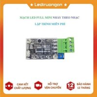 Mạch led full mini nháy theo nhạc sử dụng cho led full color