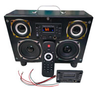 Mạch loa Bluetooth Công suất lớn 25W + 25W siêu gọn, Kèm điều khiển từ xa. Chế loa nghe nhạc, loa kéo karaoke JQ-D136BT
