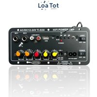 Mạch Loa D10 Bluetooth 5.0 120W - Karaoke Đỉnh Cao, Lắp Loa Kéo 12V/24V/220V, Phụ Kiện Đầy Đủ