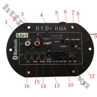 Mạch Loa Kéo Có Bluetooth – Điều Khiển Từ Xa H10A 120W