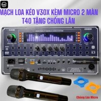 Mạch loa kéo công suất lớn V30X kèm micro UHF chọn lọc phù hợp nhất