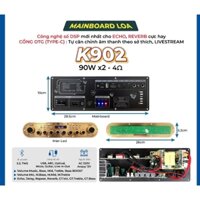 Mạch Loa Kéo K902_180W, 2 Kênh ( Bản nâng cấp của Mạch K18, nhiều tính năng cải tiến )